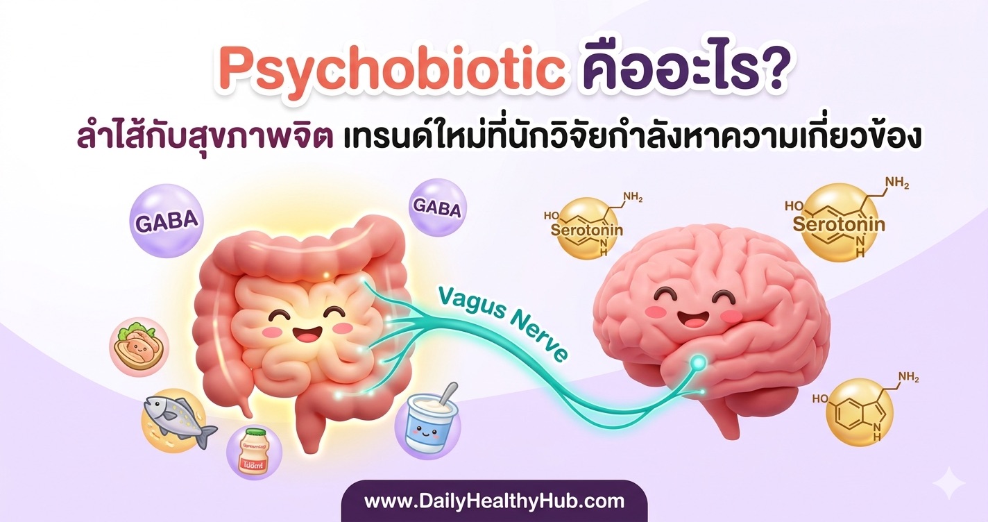 Psychobiotic-คืออะไร-ลำไส้กับสุขภาพจิต-เทรนด์ใหม่