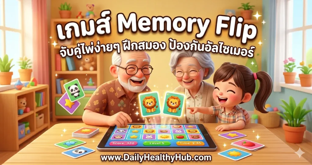 Memory Flip — ทดสอบความจำ